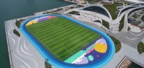 潮起港灣，綠滿操場！北京火炬生地人造草坪傾情助力“至海港灣--海上大操場”煥新起航